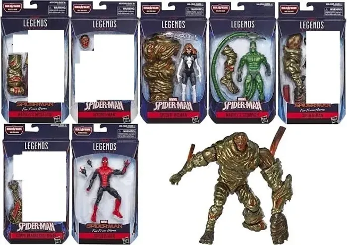 Marvel Lgends Wave Molten Man (INCOMPLETA)