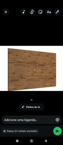 Vendo um Painel Rústico para Tv de até 55 polegadas 