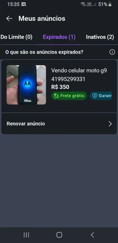 Vendo moto g9 play *