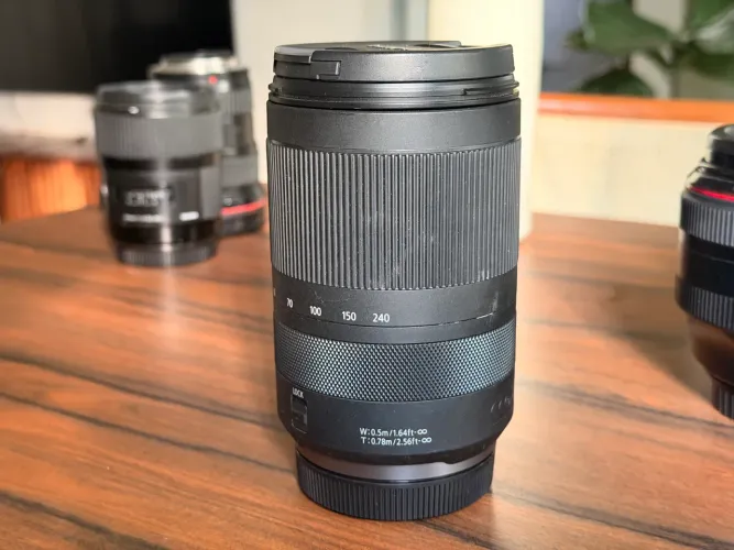 Lente Canon RF 24-240mm (melhor lente zoom)