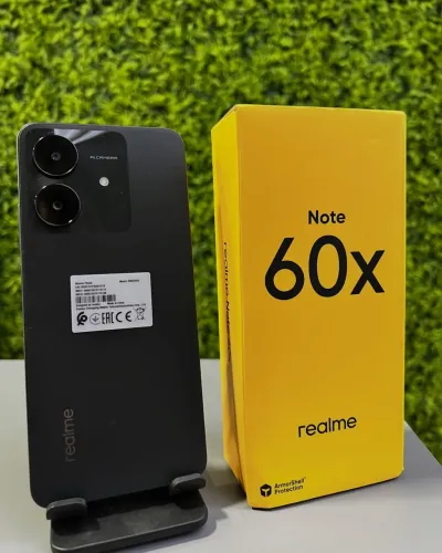 Realme Note 60x 4/128GB Marble Black Pronta Entrega (Novo, Lacrado e Garantia)