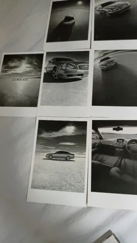 7 cartões Nissan Cima 4.5L 