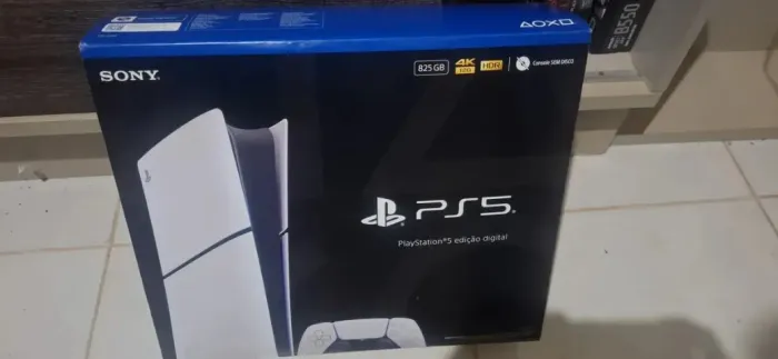 Playstation 5 Slim Edição Digital 825 Gb NOVO LACRADO