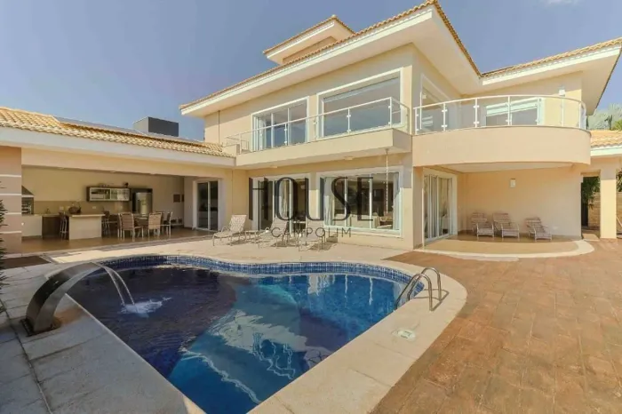 Casa em frente ao lago com 4 quartos à venda, 485 m² - Condomínio Ibiti Royal Park - Soroc
