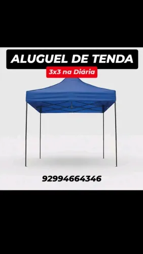 ALUGO TENDAS 3X3 NA DIÁRIA PARA EVENTOS