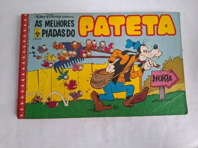 HQ: WALT DISNEY APRESENTA AS MELHORES PIADAS DO PATETA. SÃO PAULO: EDITORA ...