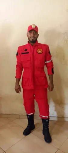 Farda calça e gandola bombeiro civil