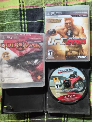 Vendo 3 jogos de PS3 