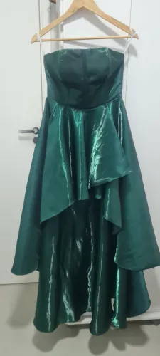 Vestido verde de festa