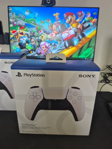 CONTROLE PS5 BRANCO LACRADO
