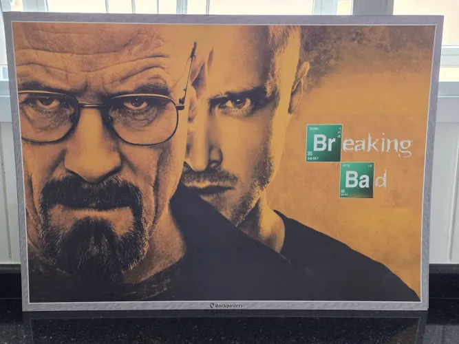 Poster Vinílico Grande Breaking Bad