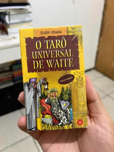 Tarot Rider Waite semi-novo na caixa