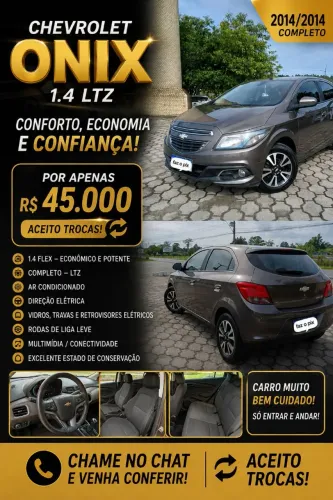 Chevrolet Onix Hatch LTZ 1.4 8V Flex Power Mec. 4P 2014