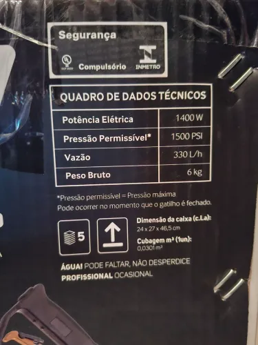 Wap Lavadora de Alta pressão 220V