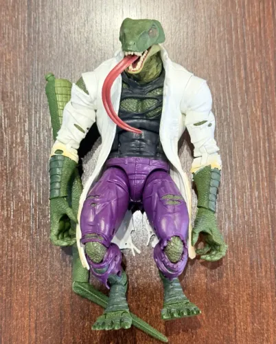 MARVEL LEGENDS LIZARD BAF COMPLETO