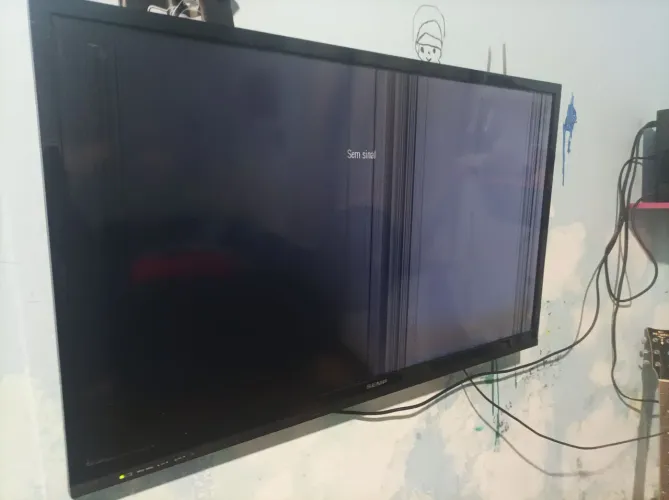 TV SEMP 35' USADA COM DEFEITOS