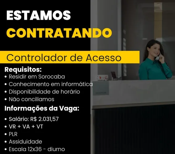 Freelancer Controle de acesso e Portaria