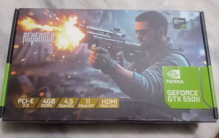 Placa de vídeo GTX 550 TI 4 GB GDDR5