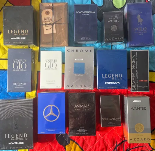 Perfumes e desodorantes importados originais selo adipec