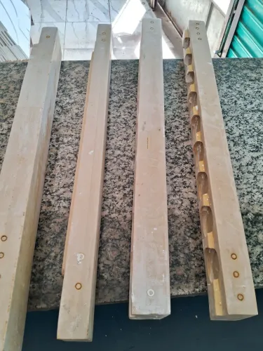 Forma para blocos de gesso