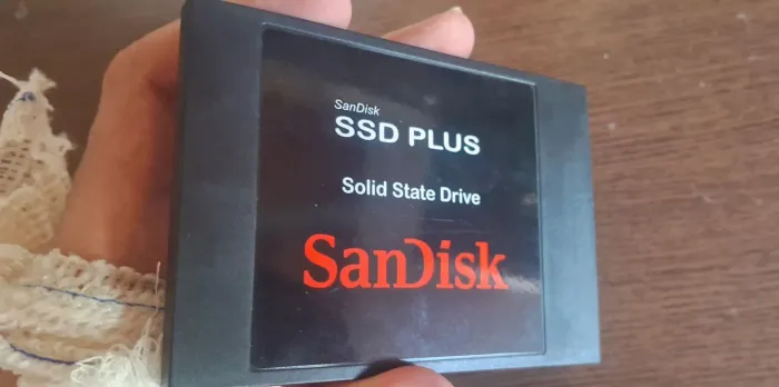 SSD San Disc 480 GB(quase não usado)!