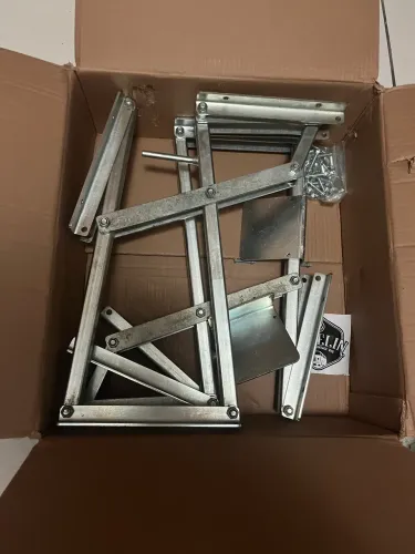 Kit sofá cama kombi com elevação