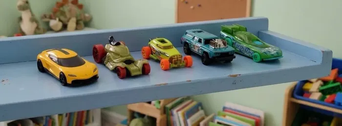 Kit 5 carrinhos Hot Wheels (Original)