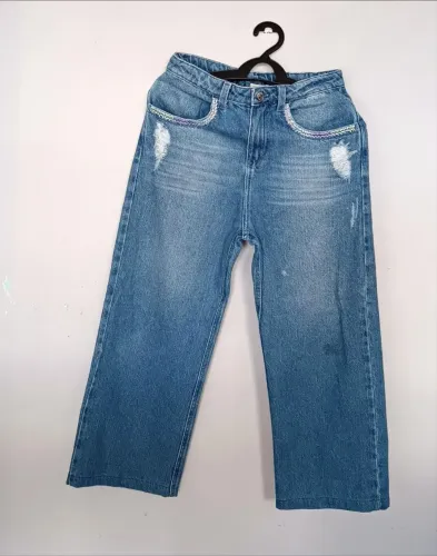 Calça Jeans Wide Leg