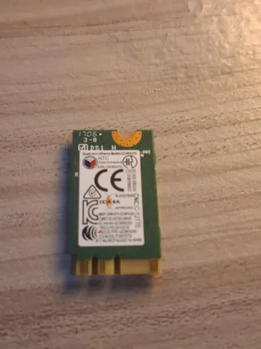 Placa De Rede Wi-Fi + Bluetooth Notebook Dell DW1707 QCNFA335 M.2