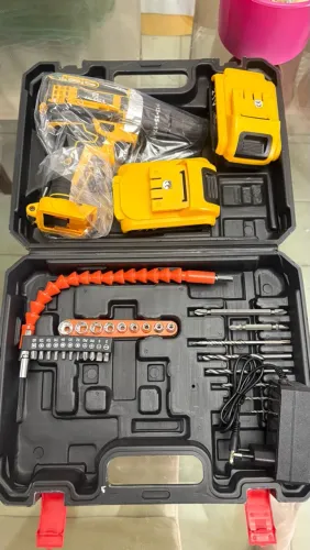 Parafusadeira Furadeira Falasca + 2 Baterias + Maleta Completa LACRADA