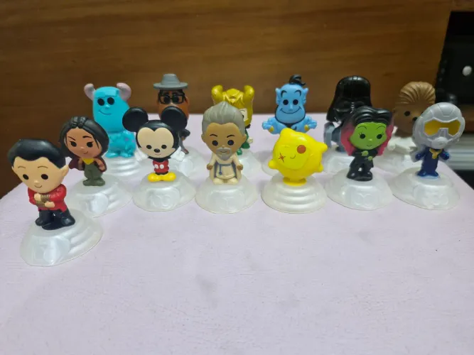 Miniaturas Disney 100 anos - 10 cada personagem