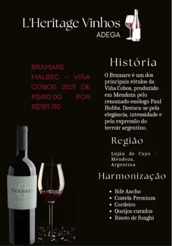 COLEÇÃO PARTICULAR DE VINHOS PREMIUM