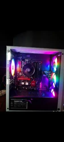PC GAMER RYZEN 5 5600G/ 16GB RAM/ 256GB MVME/ FONTE 500W 80 PLUS ORIGINAL/ GABINETE GAMES