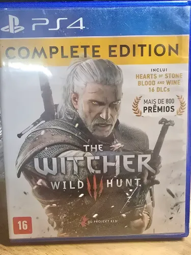 the witcher 3 wild hunt complete edition PS4 TODAS AS DLCS