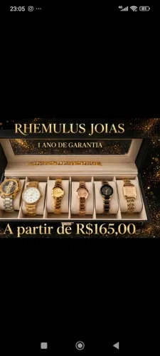 Lindos RELÓGIOS estilosos (1 ano de garantia) Masculino & Feminino