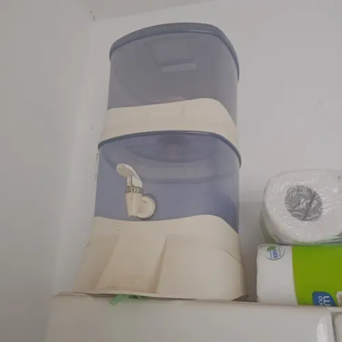 Filtro de Água Acrílico Não Tóxico 14 Lts Não Elétrico. C/ Vela e Torneira.
