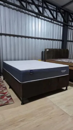 Cama de casal smart Ilheus Queen 1,58