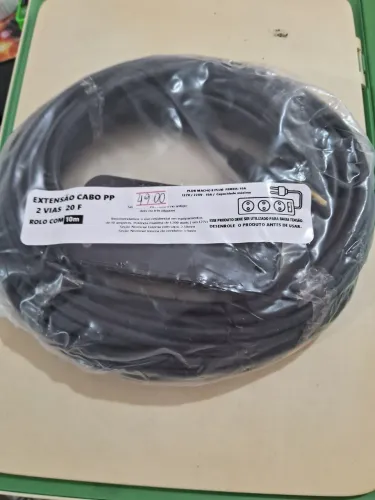 Extensão cabo PP 2 vias 20 F 10 metros