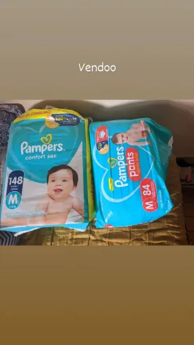 Vendo fralda pampers M