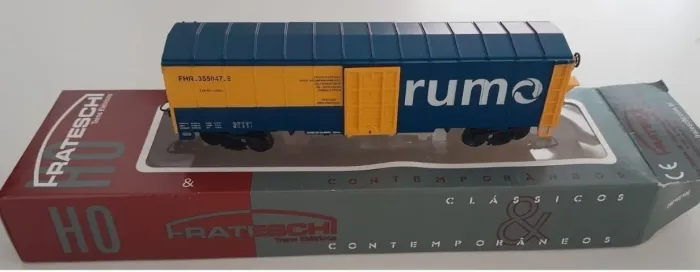Vagão Rumo Corta Fogo Frateschi 2118 Ho - Lançamento - Novo