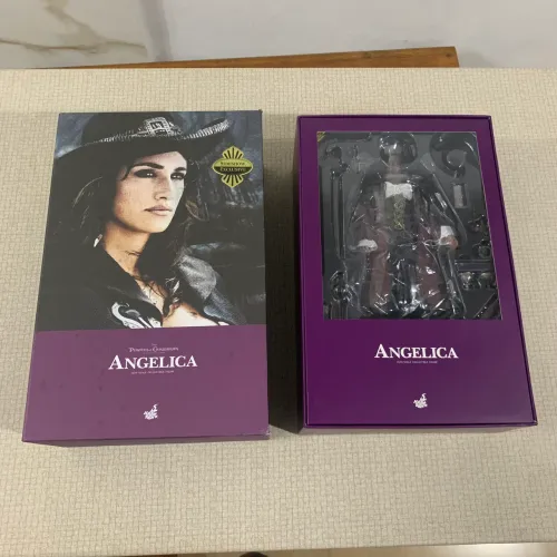 Hot toys 1/6 sideshow angelica piratas caribe pirates N jack sparrow inart iron studios 