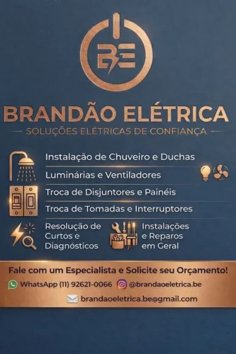 Eletricista - Brandão Elétrica