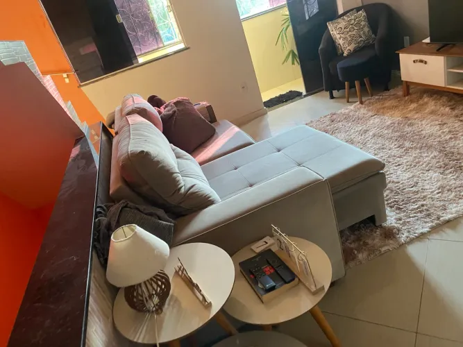 Sofá lar shopping em perfeito estado 