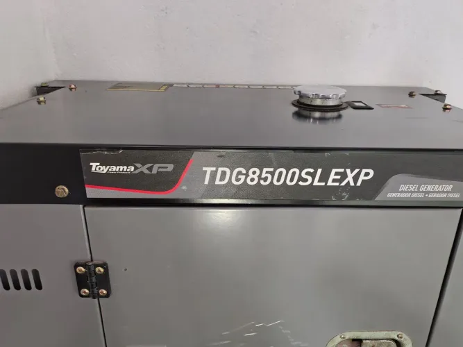 Gerador Toyama 7KVA . NOVO NOTA FISCAL, DOCUMENTOS OK . BATERIA NOVA LACRADA AINDA 