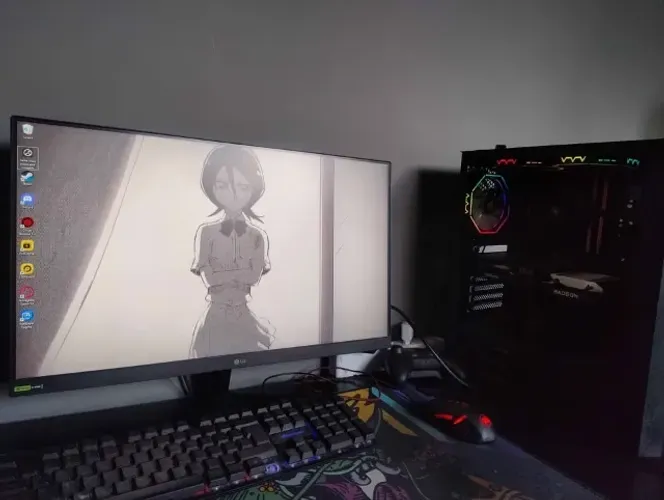 Pc Ryzen 5 4600G + RX 6600 Com 32Gb RAM de 3200Mhz