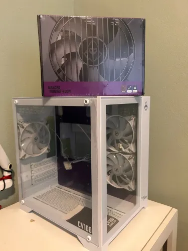 Gabinete CV100 e Fonte 400W - MANCER