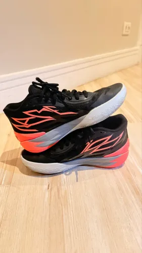 Tênis PUMA Lamelo Ball Mb.02 "Preto Cinza Coral?