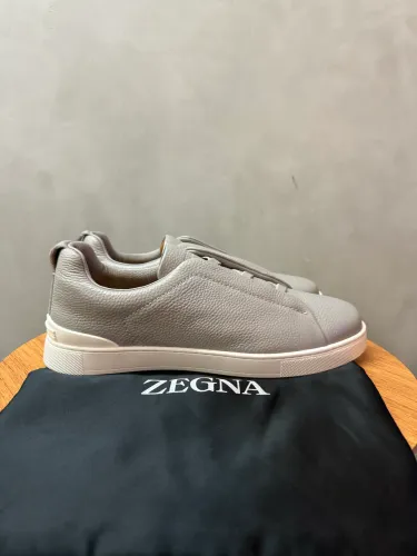 Tênis Ermenegildo Zegna triple stitch