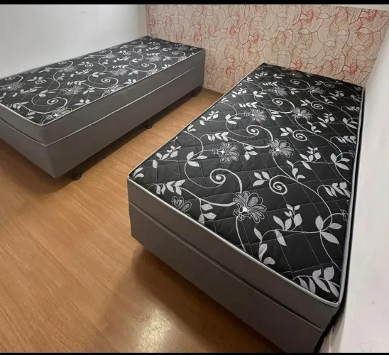 Cama casal conjugada solteiro 