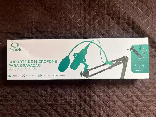 Braço Articulado Suporte Microfone Profissional